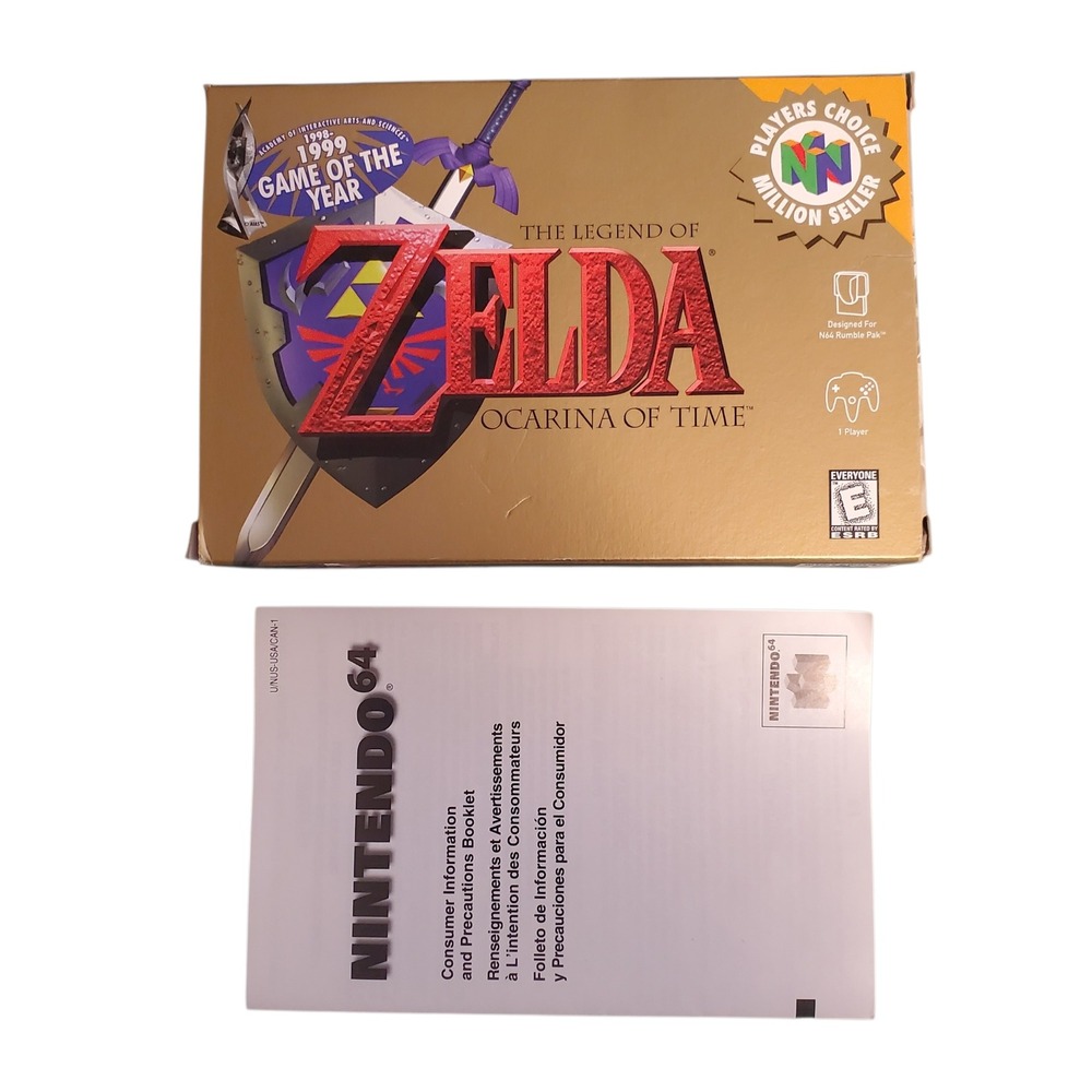 Legend of Zelda: Ocarina of Time BOX ONLY N64 Nintendo 64  players choice